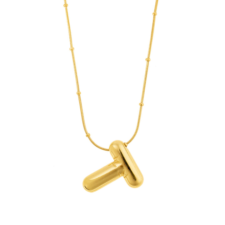 Initial Pendant Necklace