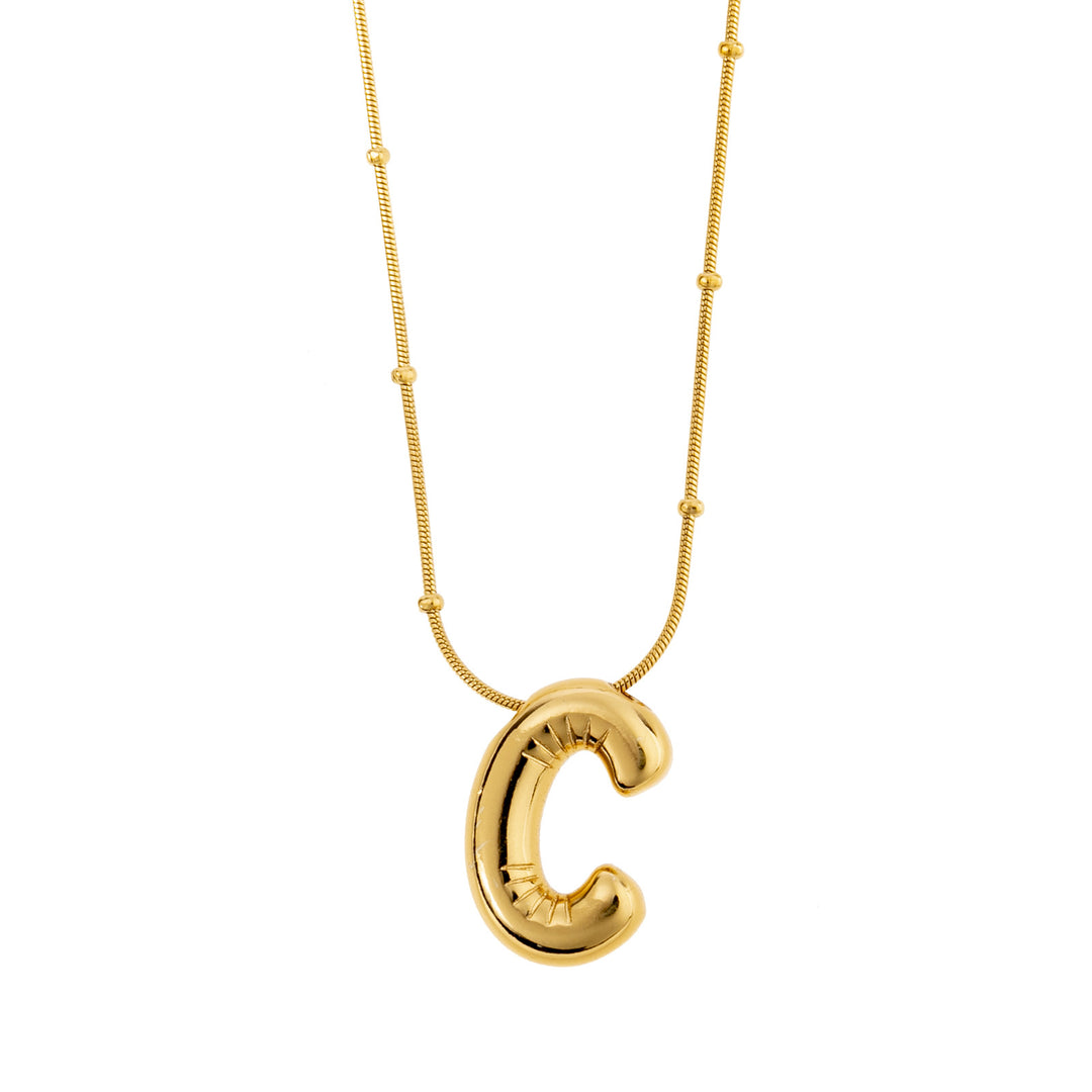 Initial Pendant Necklace