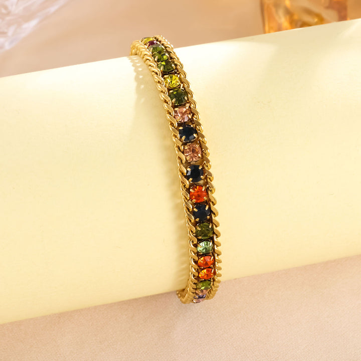 Layered Color-Accent Bracelet