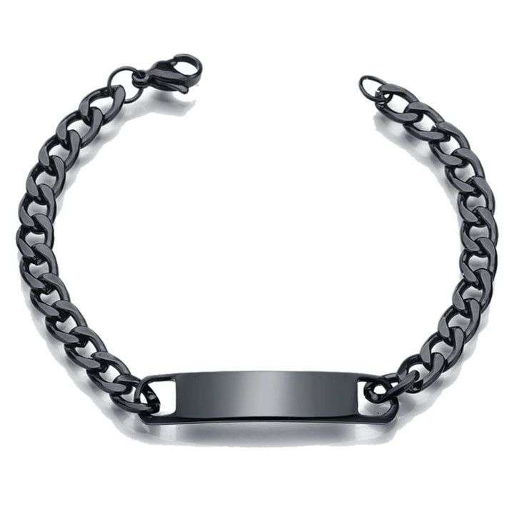 Polished Bar Chain Bracelet