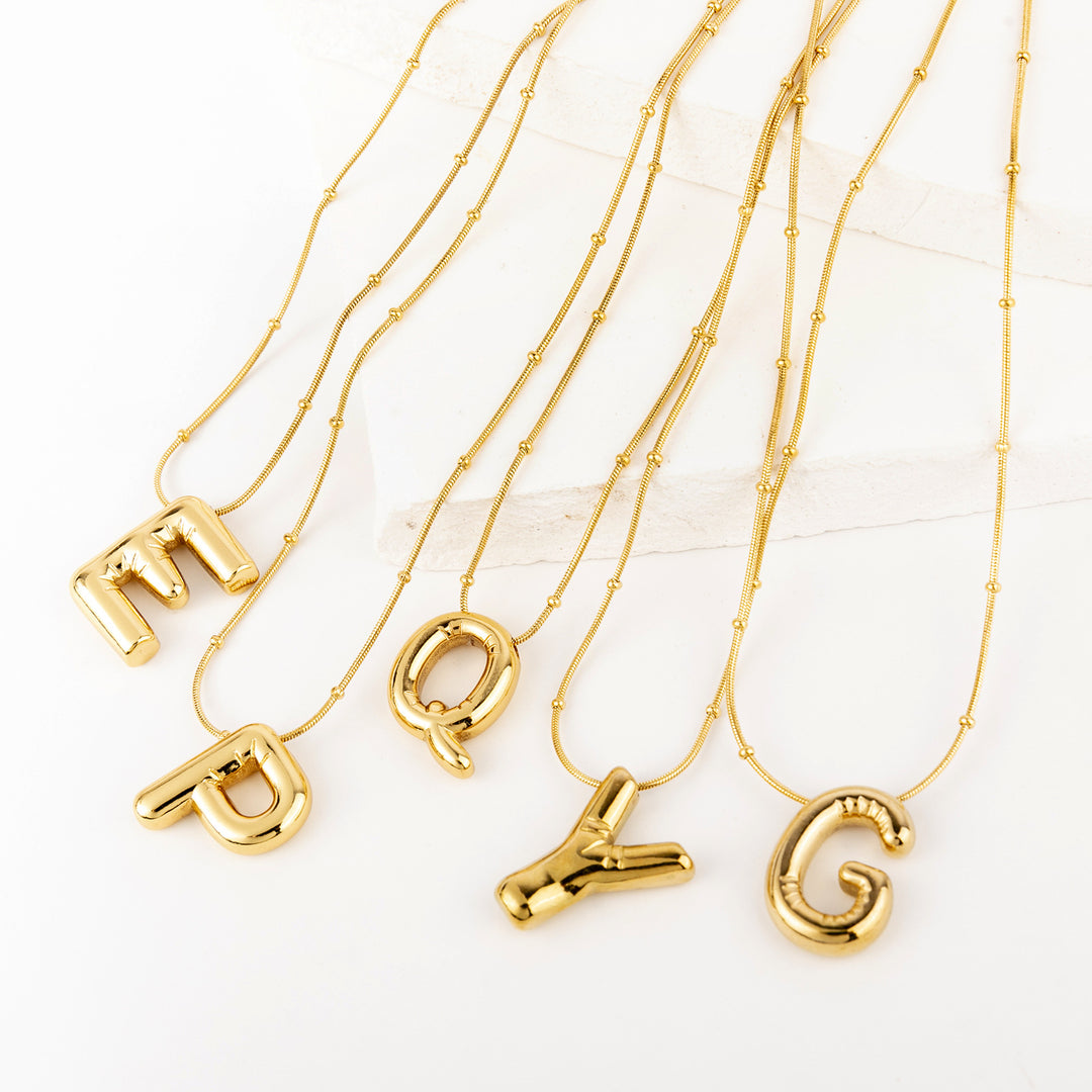 Initial Pendant Necklace