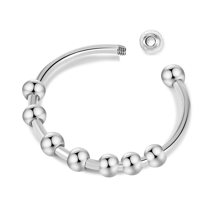 Beaded Open Ring
