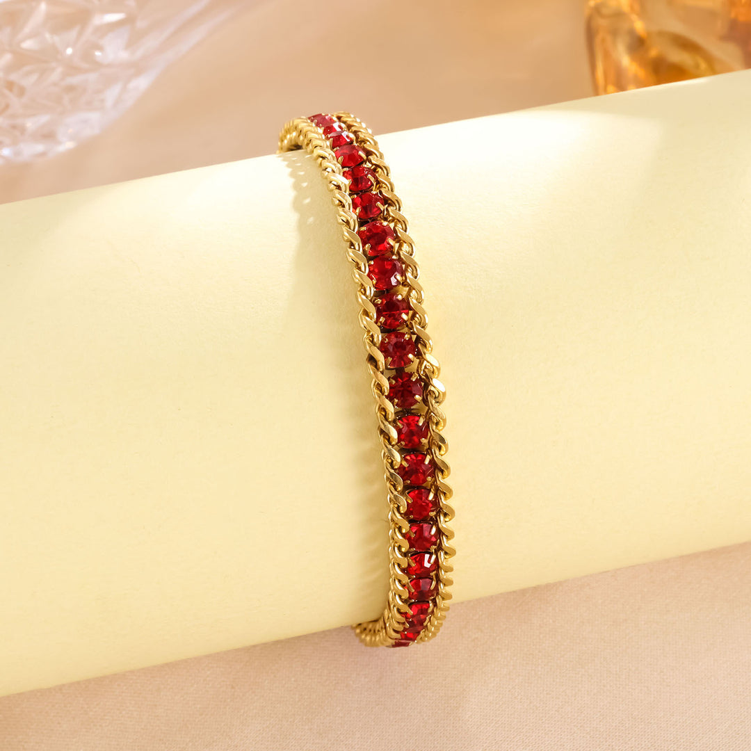 Layered Color-Accent Bracelet