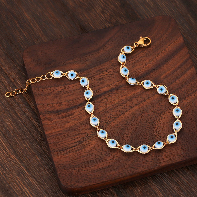 Acrylic Eye-Link Bracelet