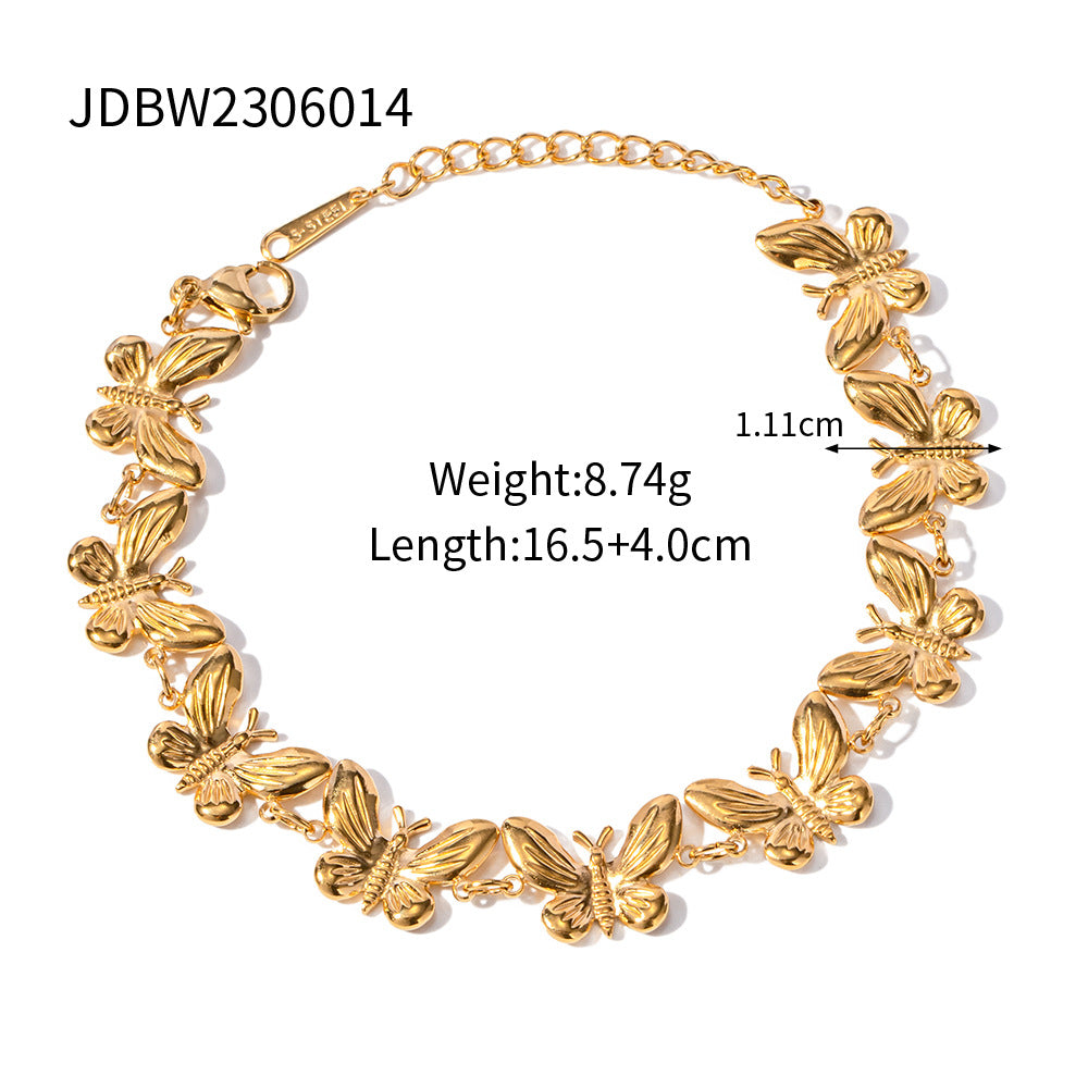 Dainty Butterfly Bracelet