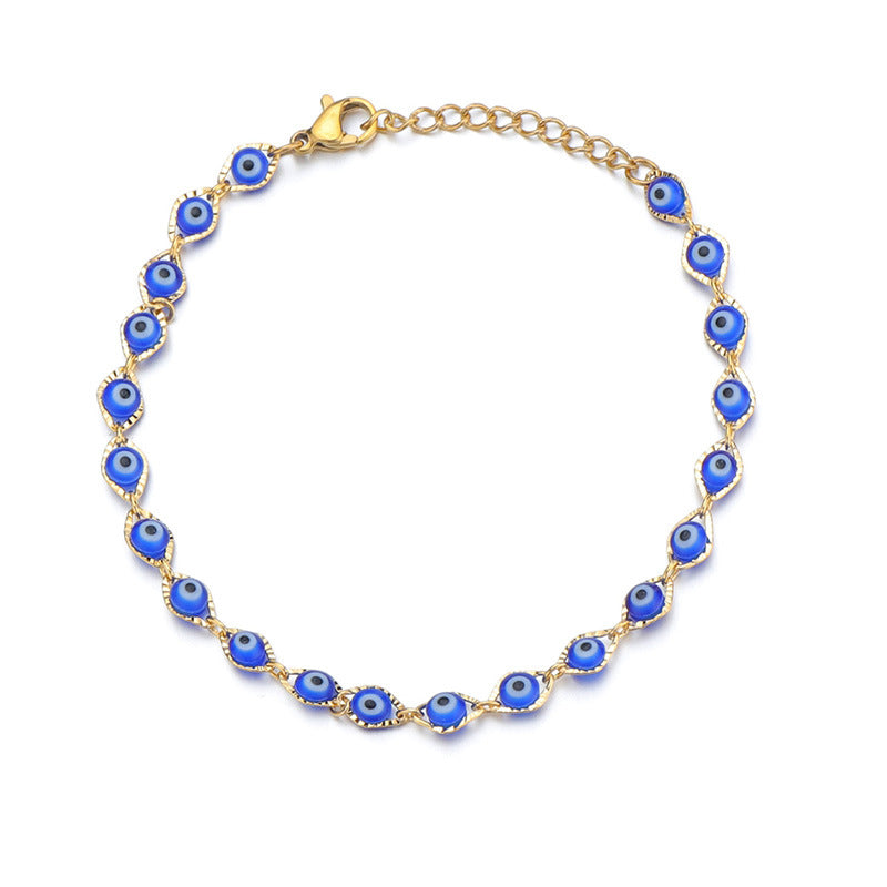 Acrylic Eye-Link Bracelet