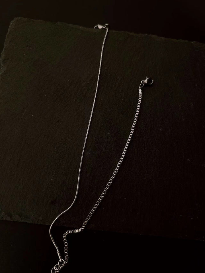 Double-Chain Bracelet Pair