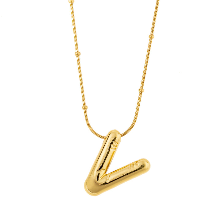 Initial Pendant Necklace