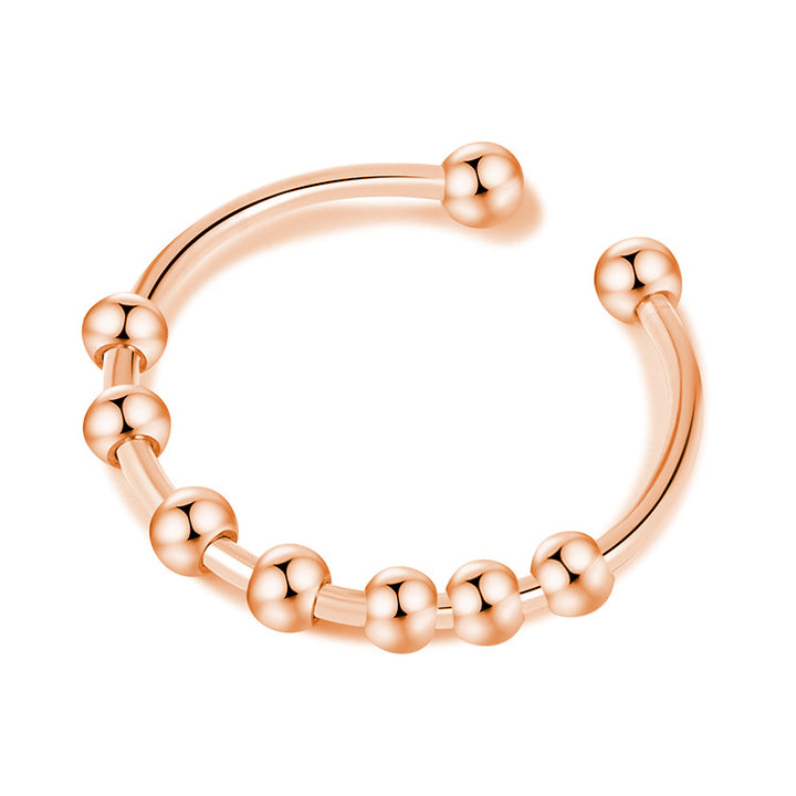 Beaded Open Ring