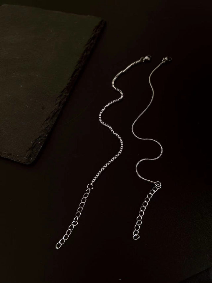 Double-Chain Bracelet Pair