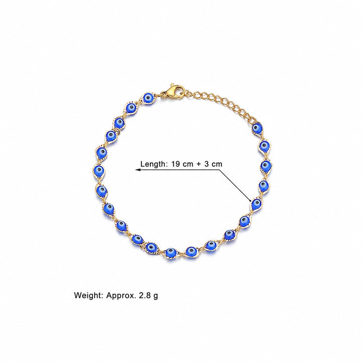 Acrylic Eye-Link Bracelet
