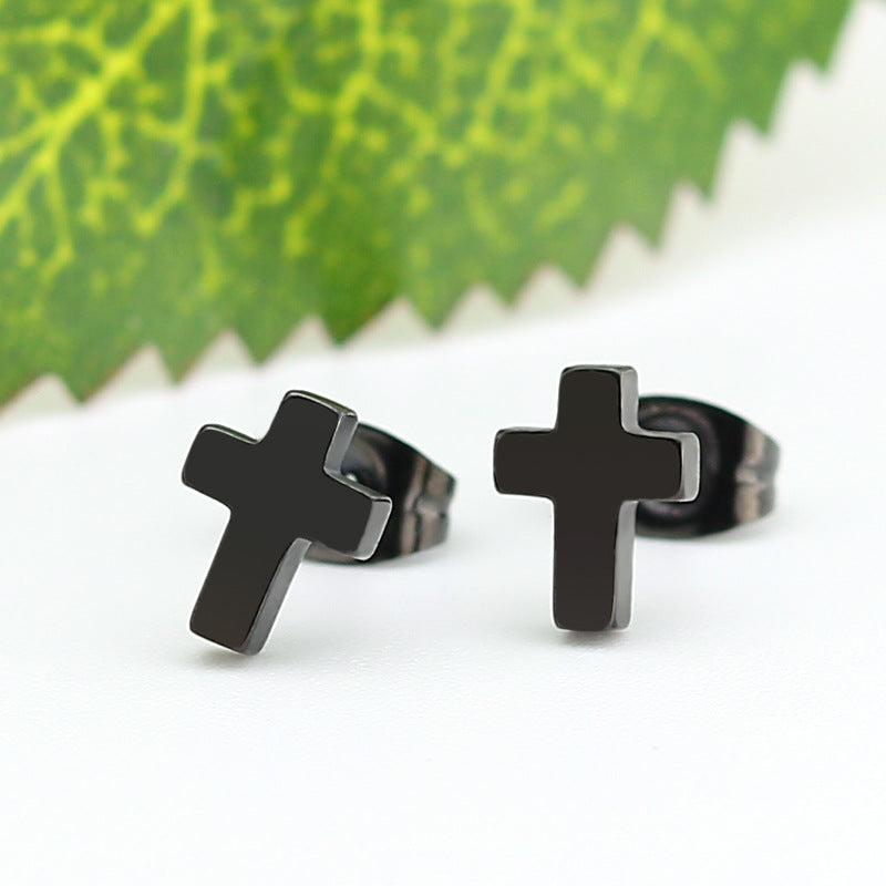 Petite Steel Stud Earrings