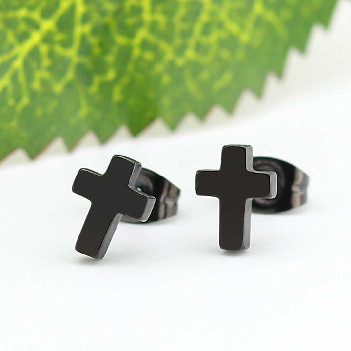 Petite Steel Stud Earrings