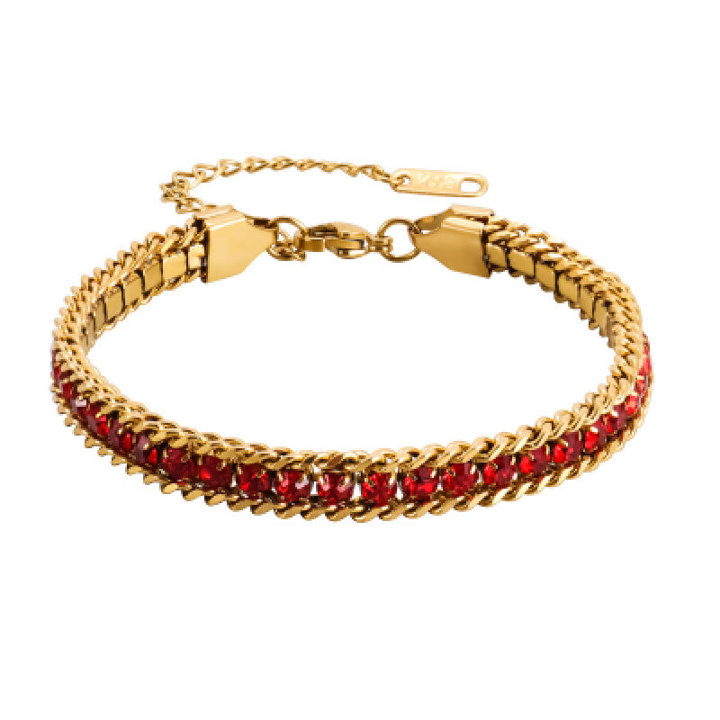 Layered Color-Accent Bracelet