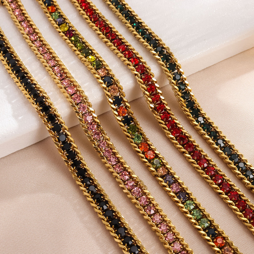 Layered Color-Accent Bracelet
