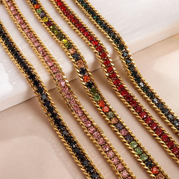 Layered Color-Accent Bracelet