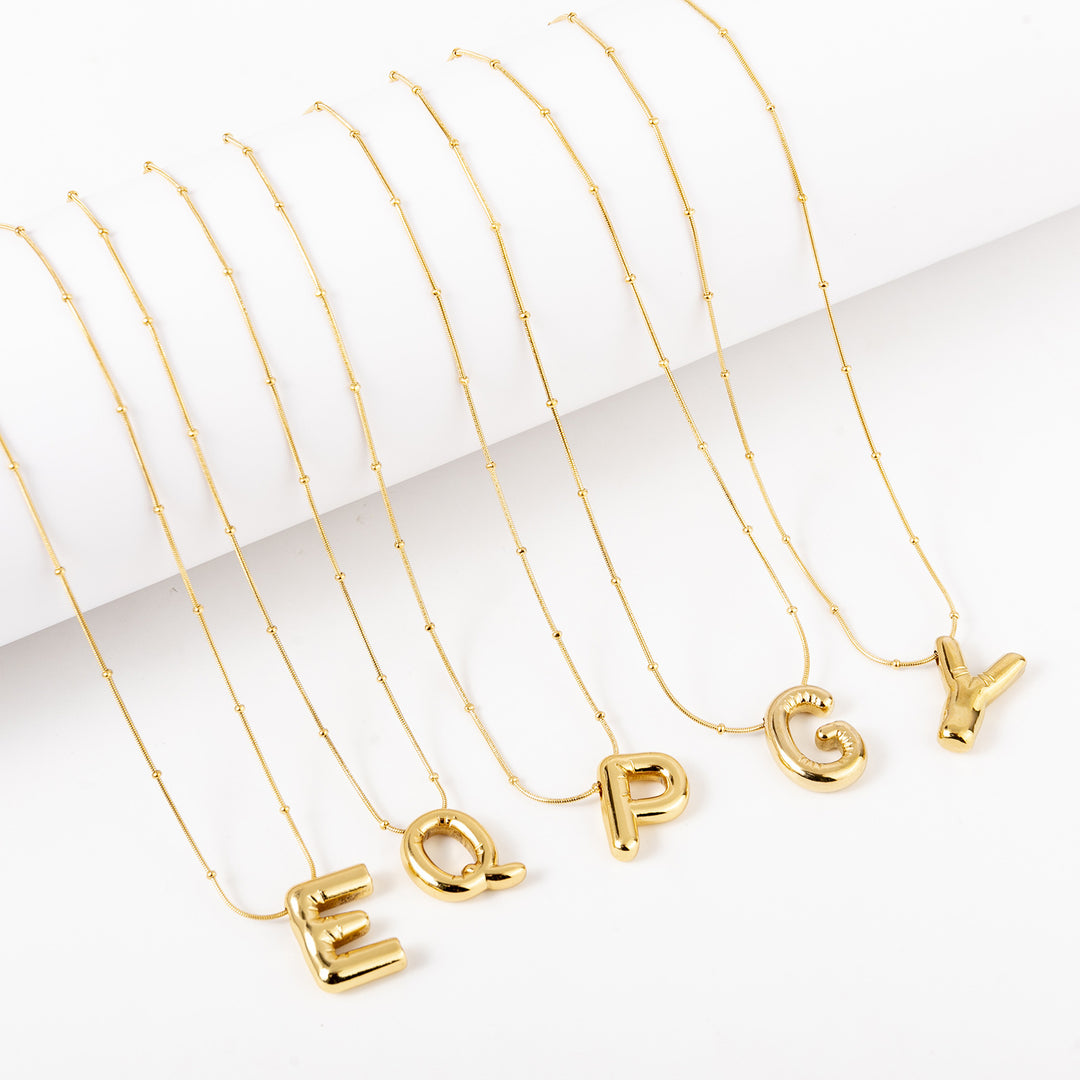 Initial Pendant Necklace