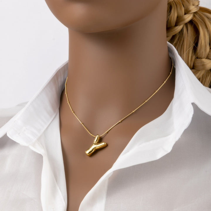 Initial Pendant Necklace
