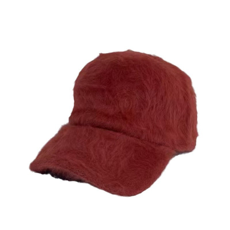 Caramel Plush Baseball Cap — Caramel
