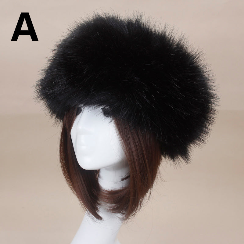 Faux-Fur Brimless Hat – Style A / One size