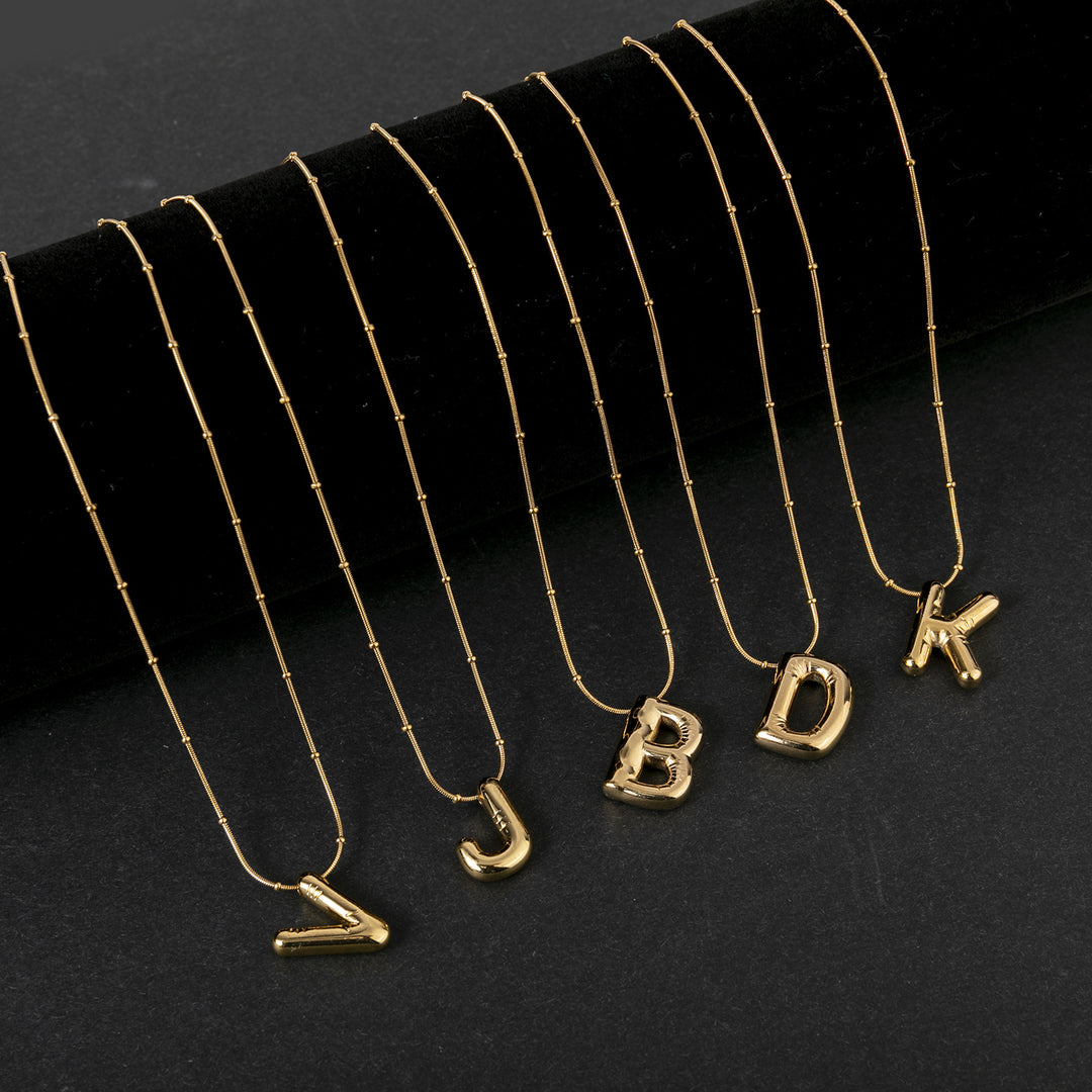 Initial Pendant Necklace