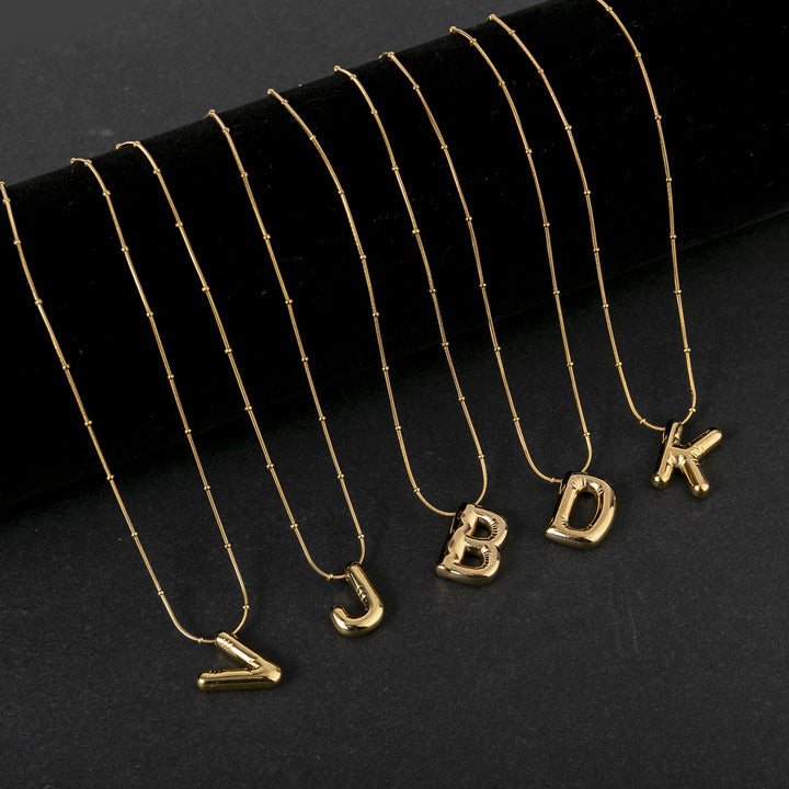 Initial Pendant Necklace